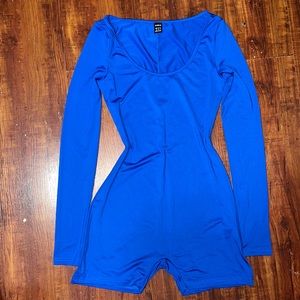 Royal blue romper